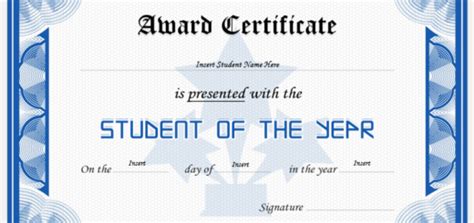 Best Student Award Certificate Templates | Professional Certificate Templates