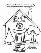 Welcome Home 6 Coloring Page  Free Printable Pages For Kids sketch template