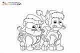 Paw Patrol Christmas Coloring Pages sketch template