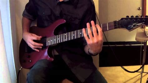 Stricken - Disturbed guitar cover HD - YouTube