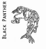 Black Panther Coloring Pages  Best For Kids sketch template