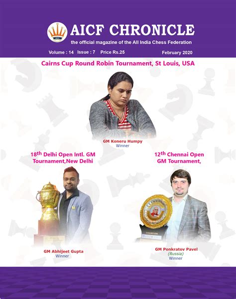 All Events – All India Chess Federation | Official Website