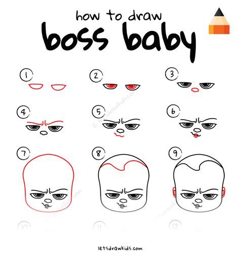 How To Draw Boss Baby