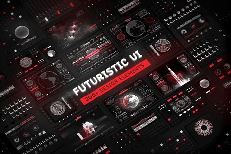 Futuristic UI Kit - Design Cuts