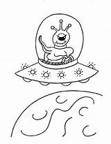 Big Alien Coloring Page  Free Printable Pages For Kids sketch template