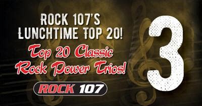 Top 20 Classic Rock Power Trios | | rock107.com