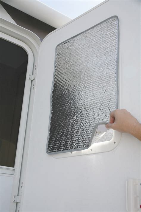 Reflective RV Door Window Cover - 16" X 24" 45167