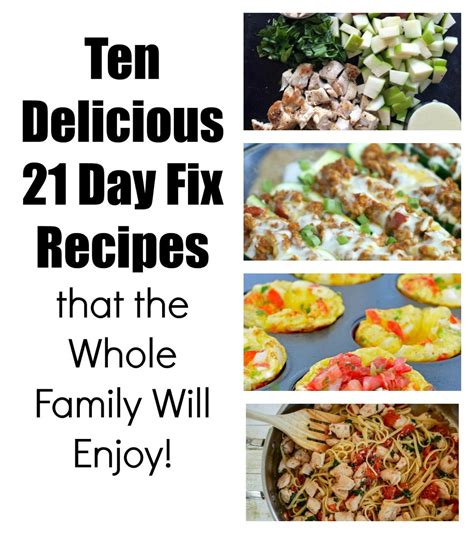 21 Day Fix Recipes for the 21 Day Fix by Beachbody