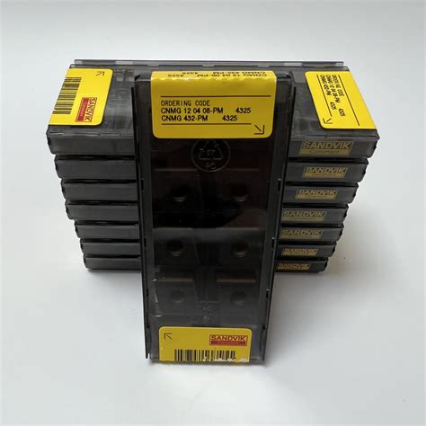 Sandvik CNMG432 ISO turning carbide inserts CNMG 12 04 08-PM 4325 ...