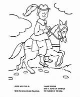BlueBonkers Nursery Rhymes Quiz Coloring Page Sheets  Yankee Doodle sketch template