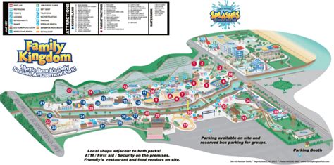 Family Kingdom Amusement Park Map and Brochure (2020 ...