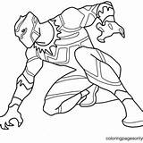 Black Panther Coloring Pages Free Printable sketch template