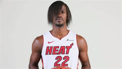 Why Heat's Jimmy Butler has 'emo' haircut, lip and nose rings in photos for 2023-24 season ...