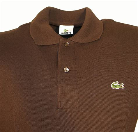 Lacoste Brown Polo Shirt - Polo Shirts from DesignerWear2U UK