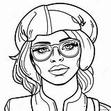 Swag Bad Girl Coloring Page 41383 32706 sketch template