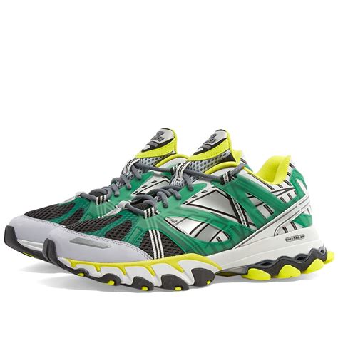 Reebok DMX Trail Shadow Black, Green & Yellow | END.