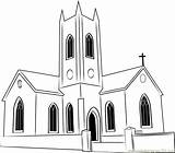 Drumachose Presbyterian Churc Coloring Page For Kids  Free Churches sketch template