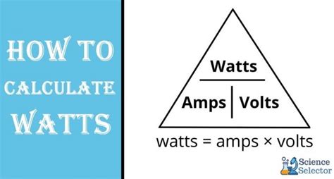 How to Calculate Watts