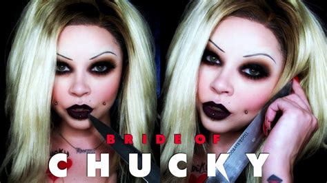 Bride Of Chucky Tiffany Transformation Makeup Tutorial | Saubhaya Makeup