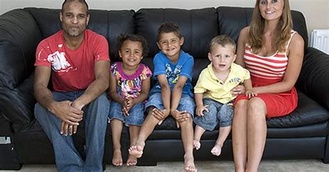 The Rainbow Family: Three children with different skin colours born to the same parents - Mirror ...