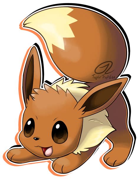 Pokemon Fan Art - Eevee by TaylorTrap622 on DeviantArt