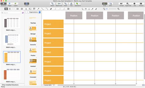 Create a Matrix Organizational Chart | ConceptDraw HelpDesk