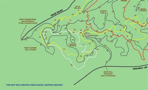 Percy Warner Park Map | Map Of Zip Codes