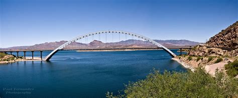 Panorama of Theodore Roosevelt Lake Bridge, Arizona | Flickr