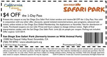 San Diego Zoo Safari Park Coupon http://www.pinterest.com/TakeCouponss/san-diego-zoo-coupons ...