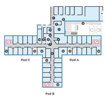 Inpatient units and rooms - Providence Care