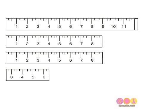 Printable Ruler 1 4 Inch - Printable Word Searches