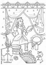Girl Reading Coloring Pages sketch template