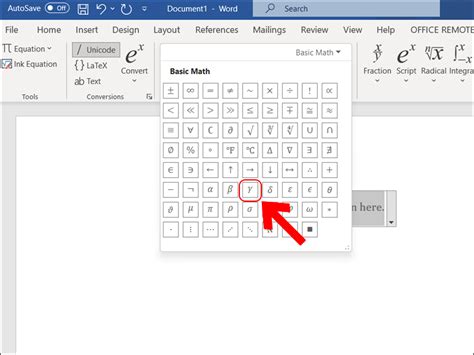 [Video] Cách chèn ký hiệu gamma trong Word - Ký hiệu toán học đặc biệt