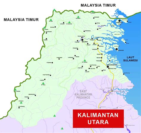 West Kalimantan Map