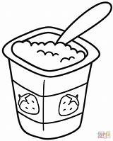 Dibujo De Yogur Para Colorear  Dibujos Imprimir Gratis sketch template