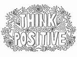 Positive Coloring Pages  Free Printable For Kids sketch template