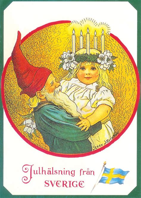 Jenny Nystrom | Nordic christmas, Vintage christmas cards, Swedish christmas