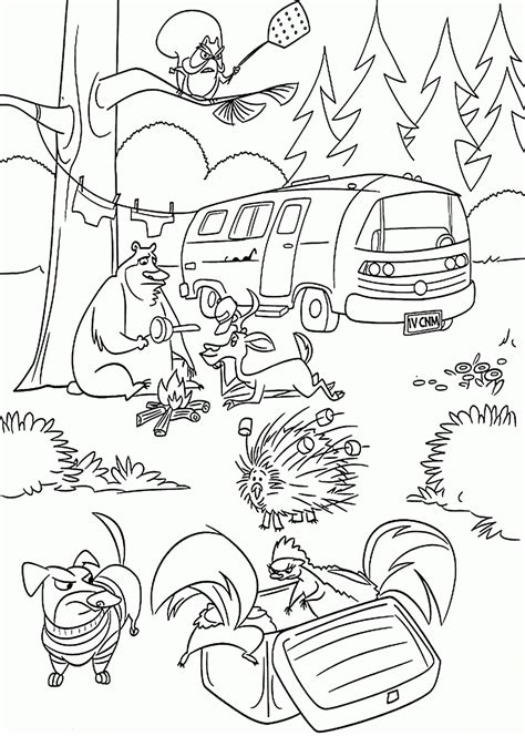 Forest Coloring Pages Printable - Coloring Home