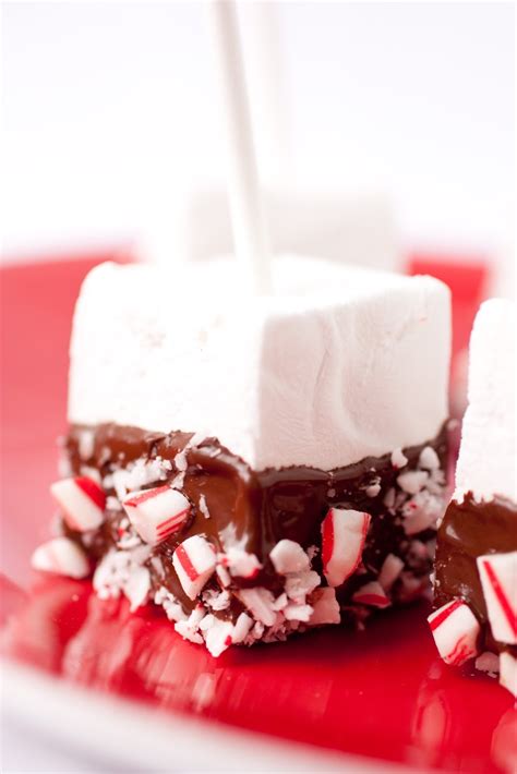 Homemade Peppermint Marshmallows - The Perfect Hot Cocoa Stirrers - Cooking Classy