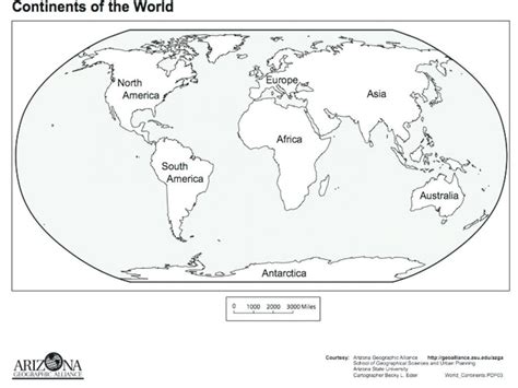 Great Image of Continents Coloring Page - entitlementtrap.com | World ...