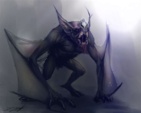 fantasy bat - Google Search Monster Art, Monster Concept Art, Fantasy ...