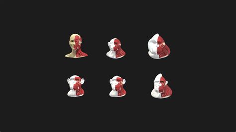 Modern Human, Great, & Lesser Apes Head and Neck - Download Free 3D model by VISIBLE APE PROJECT ...