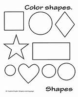 Color The Shapes Coloring Page  VIRGINIA WRIGHT Author – Illustrator sketch template