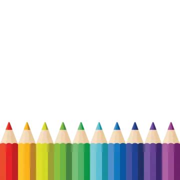 Crayons Border Frame PNG Transparent Images Free Download | Vector Files | Pngtree