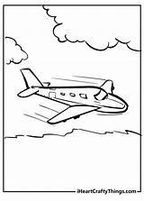 Free Airplane Coloring Pages To Print Out sketch template