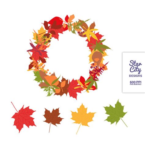 Free Fall Wreaths Cliparts, Download Free Fall Wreaths Cliparts png ...