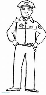Security Guard Coloring Pages At GetColoringscom  Free Printable sketch template