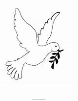 Peace Dove Coloring Page  Free Peace Dove Coloring For Kids sketch template