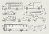 Transportation Coloring Sheets Preschool Pages sketch template