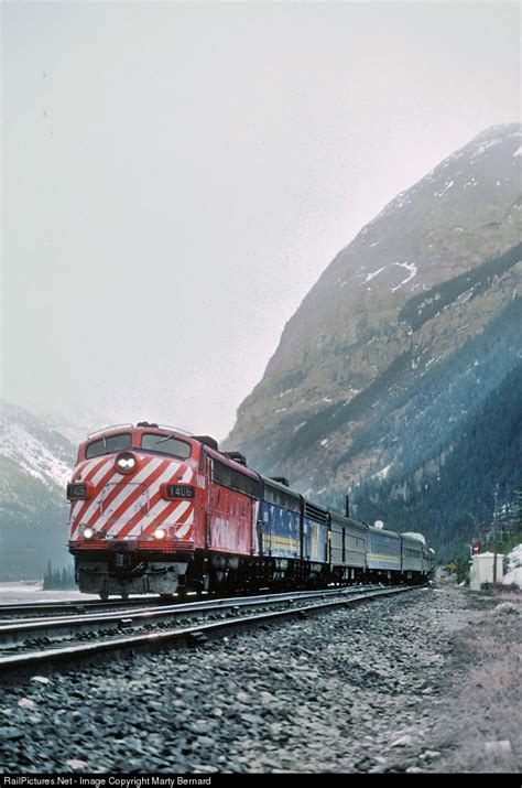 Scenic View of Canadian Pacific Railway in Field, BC, Canada